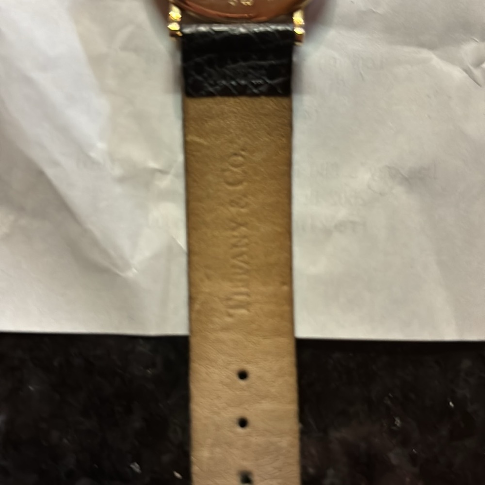 Tiffany & Co Unisex 14k gold watch - Picture 5 of 8